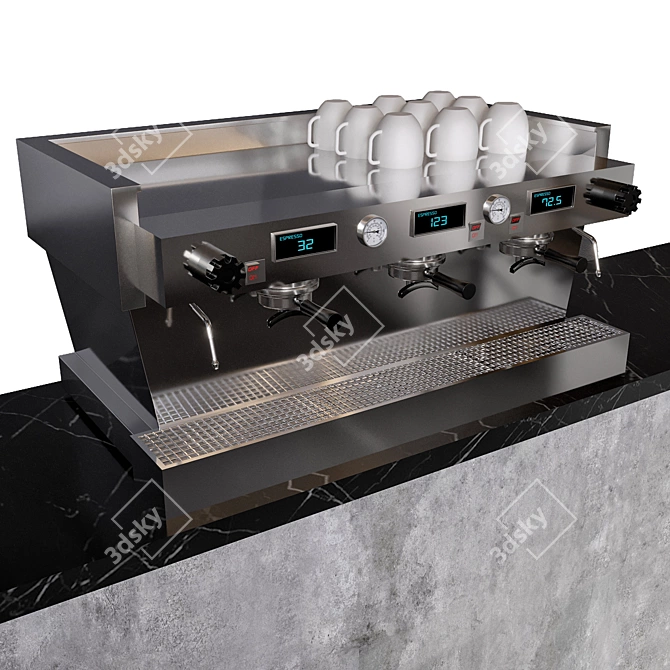 Artisan Coffeehouse Collection 3D model image 3