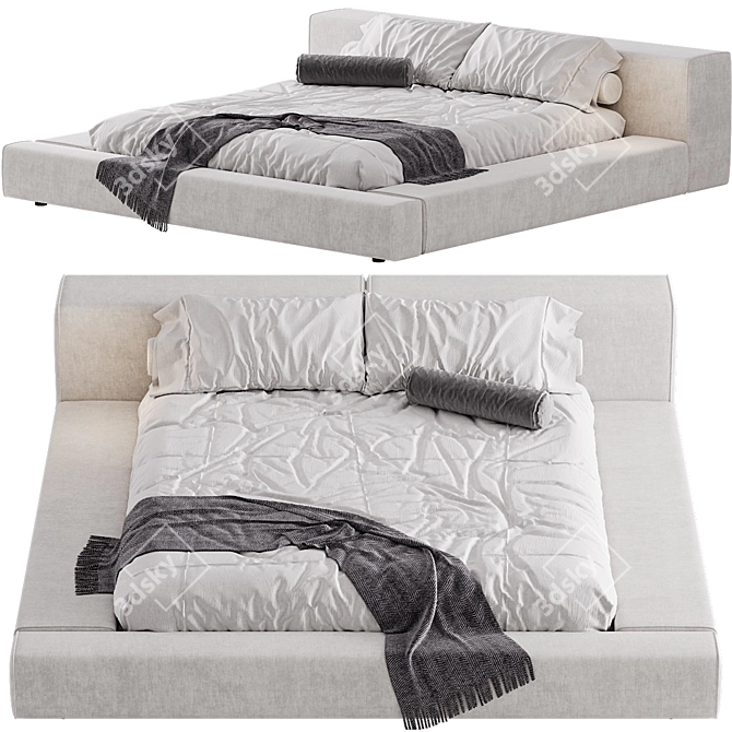 Living Divani Extra Wall Bed 3D model image 2