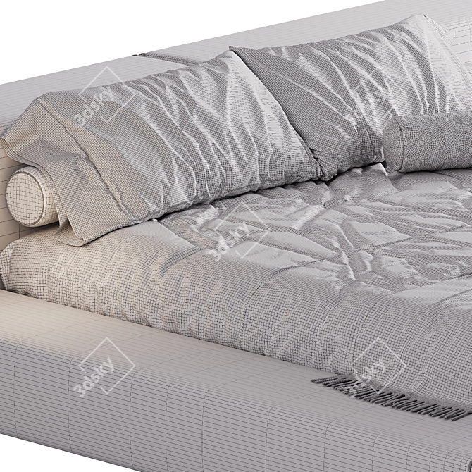 Living Divani Extra Wall Bed 3D model image 5