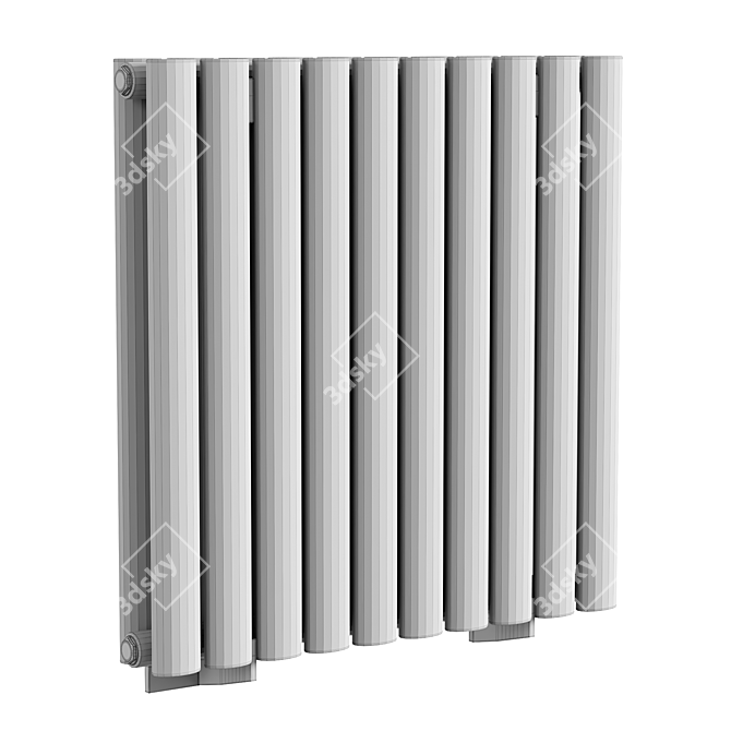 Stylish Ultraheat Sofi Designer Radiator 3D model image 3