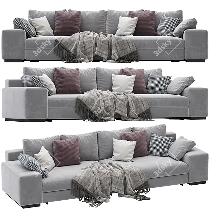 Sophisticated Minotti Daniels Render 3D model image 2