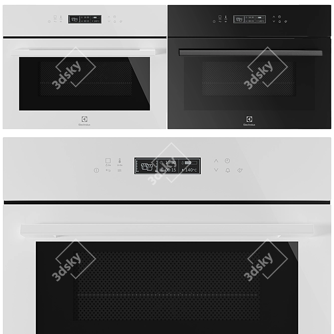 Electrolux VKL8E00Z Built-in Oven 3D model image 1