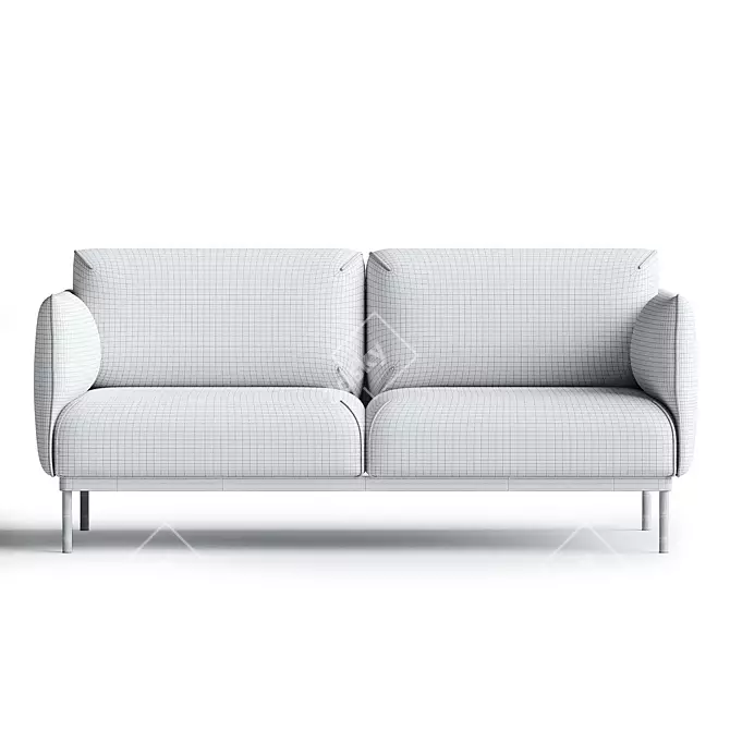 Modern IKEA Sofa 2 Model 3D model image 2