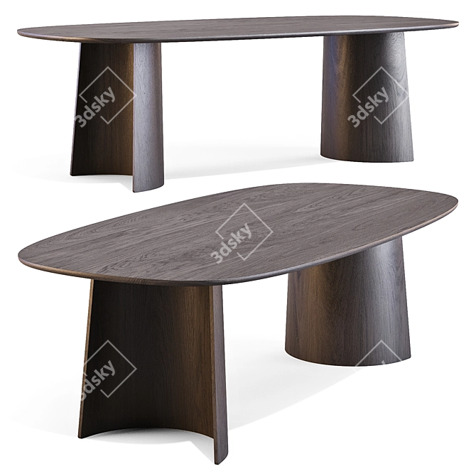 Ondarreta Ginger Dining Table - Spain 3D model image 3