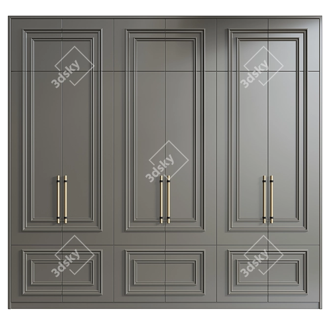 Modern Modular Furniture Composition 39 3D model image 1