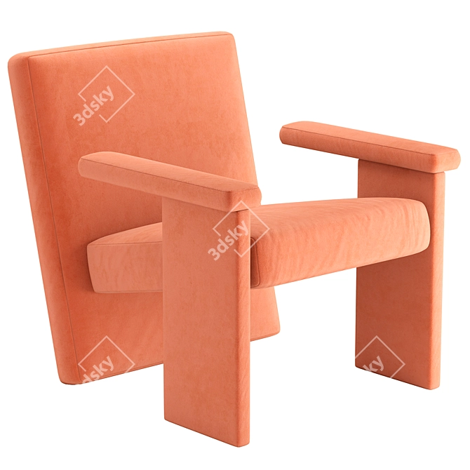  La Cividina Ageti Armchair 3D model image 3