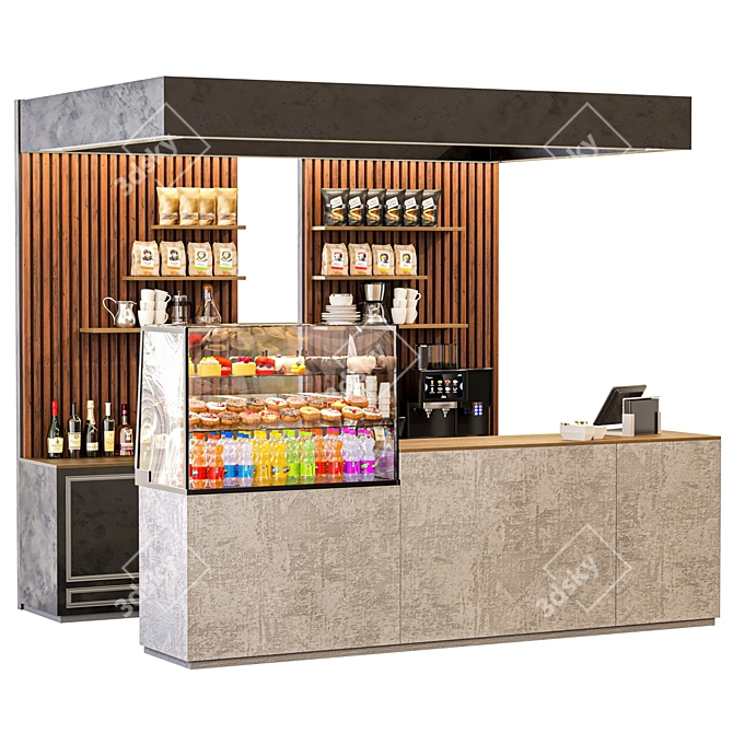 3D Models Textured Coffee Point 3D model image 2