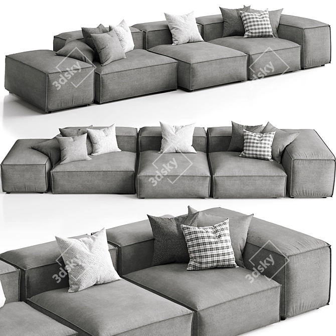Living Divani Extra Soft Sofa, Render: Corona 3D model image 1
