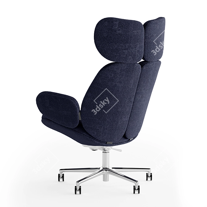 Luxury Office Armchair PULP 3D model image 3