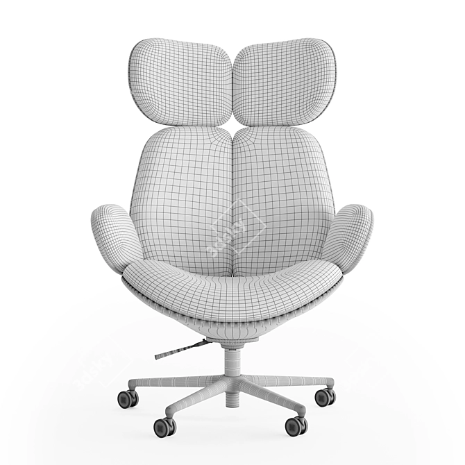 Luxury Office Armchair PULP 3D model image 7