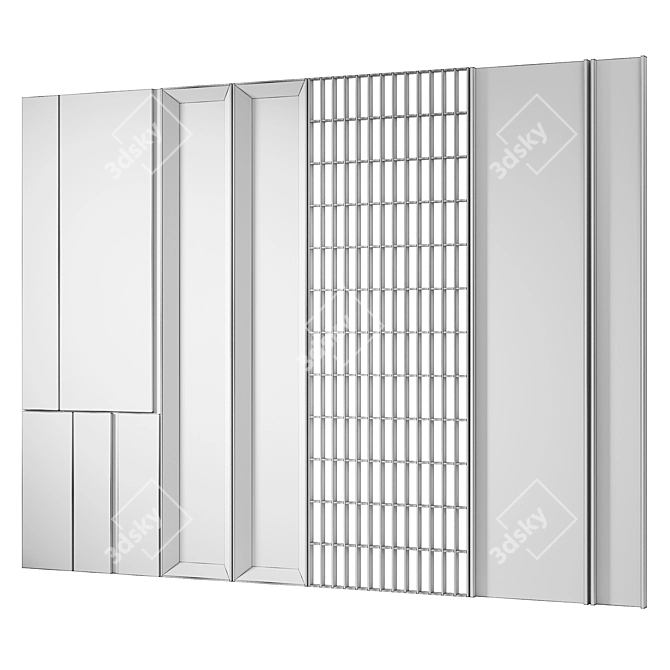 Wooden Panels for Smoothing 3D model image 6