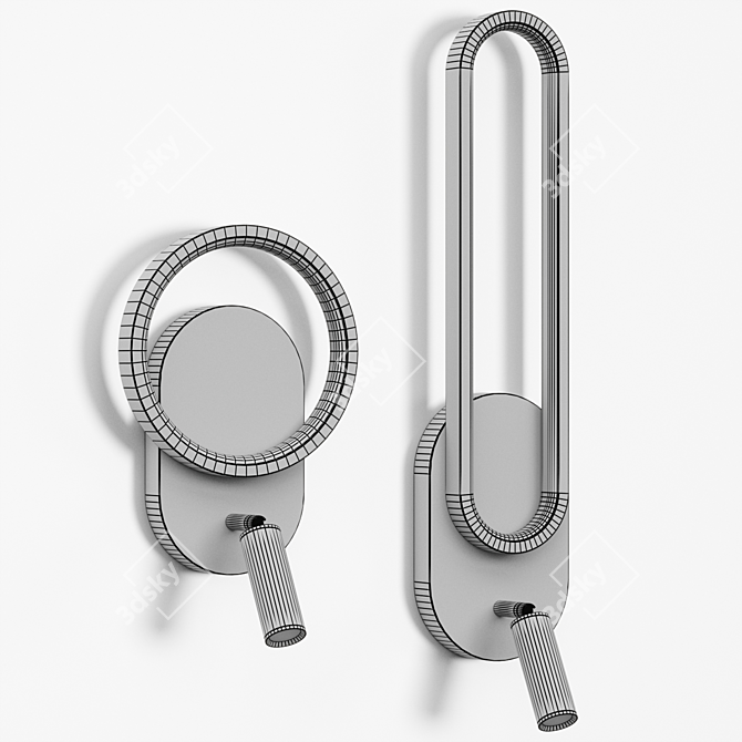 CARIT Lampatron LED Wall Light 3D model image 4