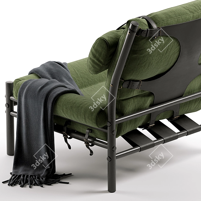 Arne Norell Inca Lounge Chair 3D model image 2