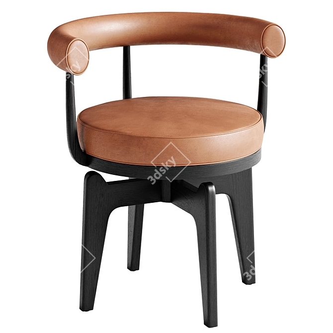 Indulge in the Cassina Chair 3D model image 1