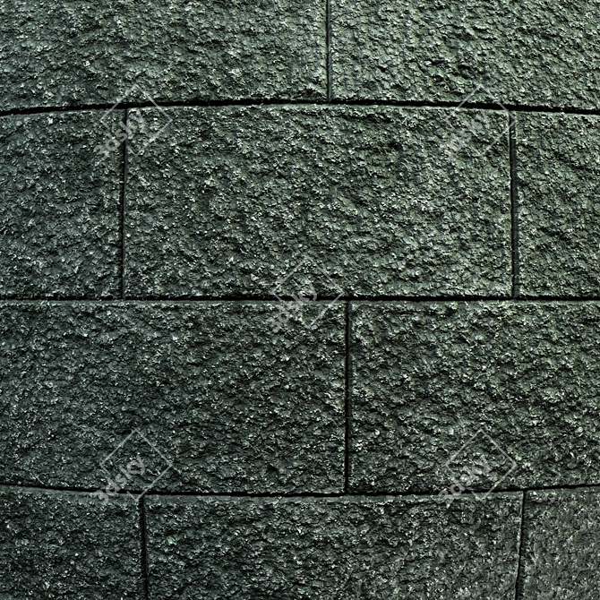  Sublime Cement Wall Textures Set 3D model image 5