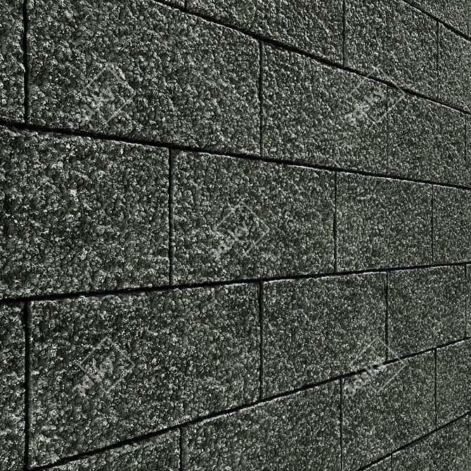  Sublime Cement Wall Textures Set 3D model image 6