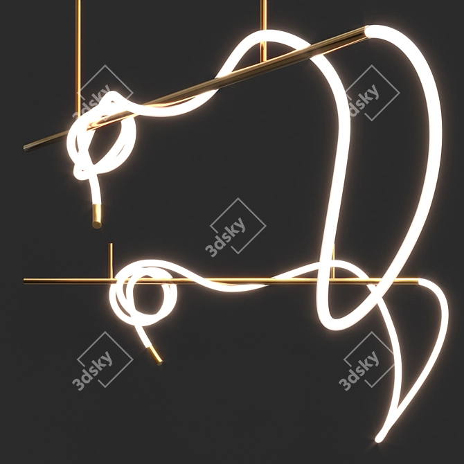 Illuminate Your Space with TracerBar 3D model image 2