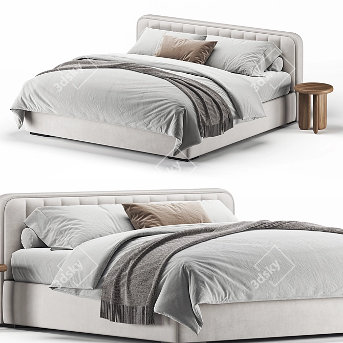 Bed K53 3D Model Package 3D model image 1