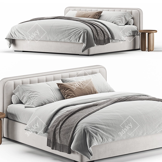  Bed K53 3D Model Package 3D model image 2