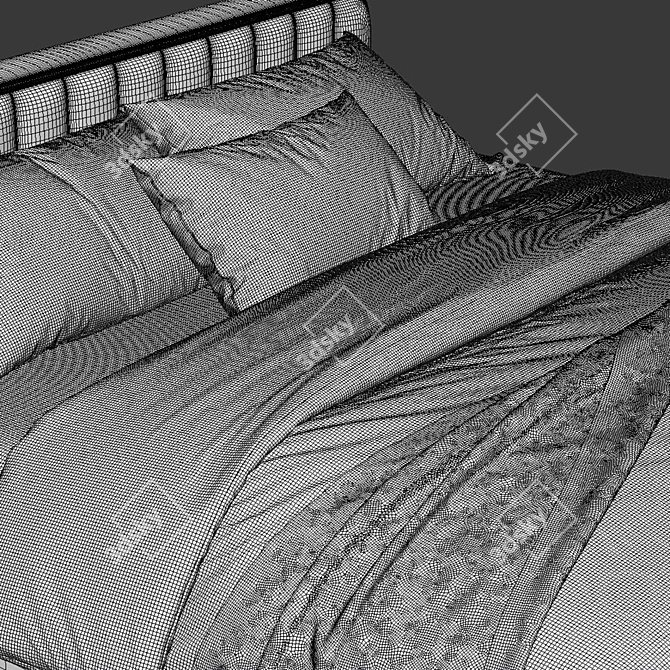  Bed K53 3D Model Package 3D model image 3