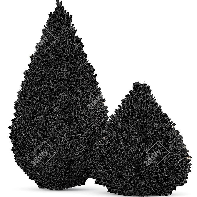 Cypress 3D Models Collection 3D model image 6