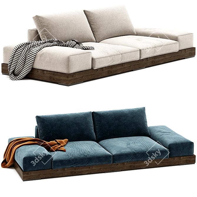 APPIANI Sofa 2017 Unique Design 3D model image 2