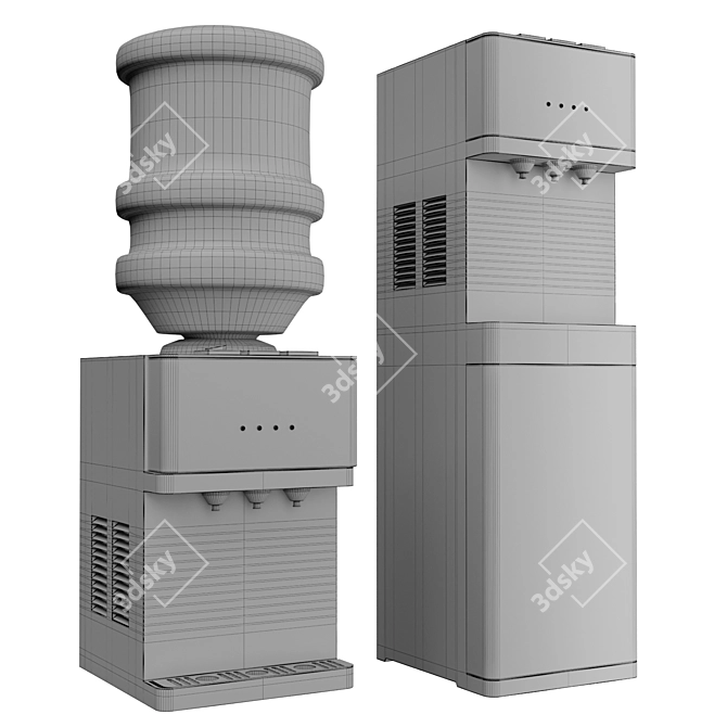 Brio 3D Water Dispenser Modeling 3D model image 6