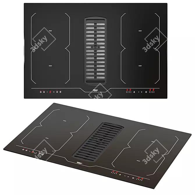  Sleek Airforce Appliance Set 3D model image 5