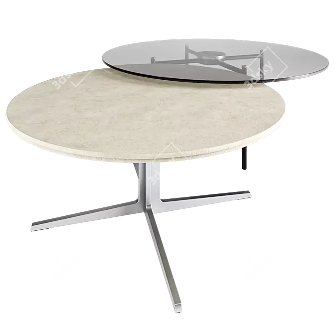 Sleek Modern BoConcept Coffee Tables 3D model image 4