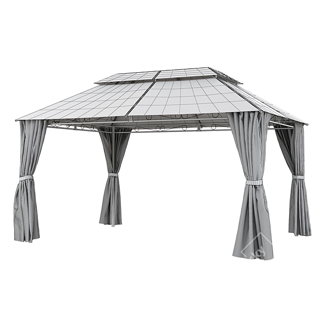 Hoff Madeira Outdoor Shelter 3D model image 2