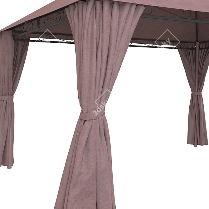 Hoff Madeira Outdoor Shelter 3D model image 4