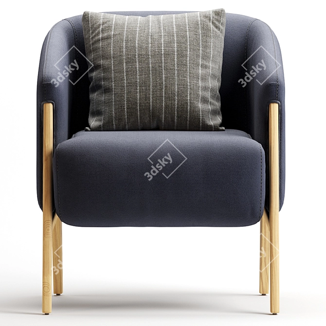 Abra Armchair 2016 Rendered Corona 3D model image 2