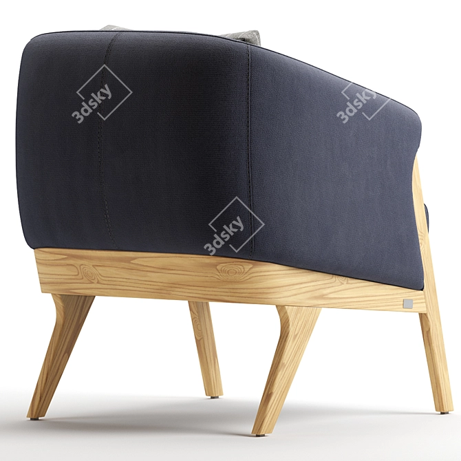 Abra Armchair 2016 Rendered Corona 3D model image 3