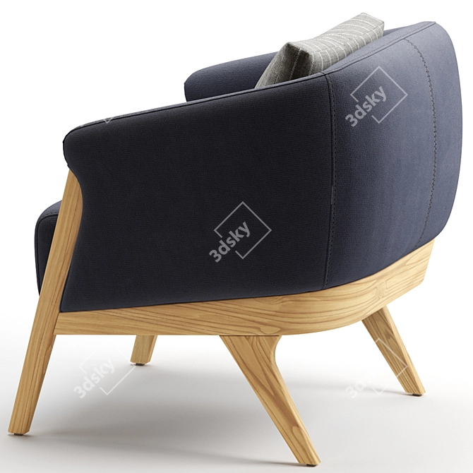 Abra Armchair 2016 Rendered Corona 3D model image 6