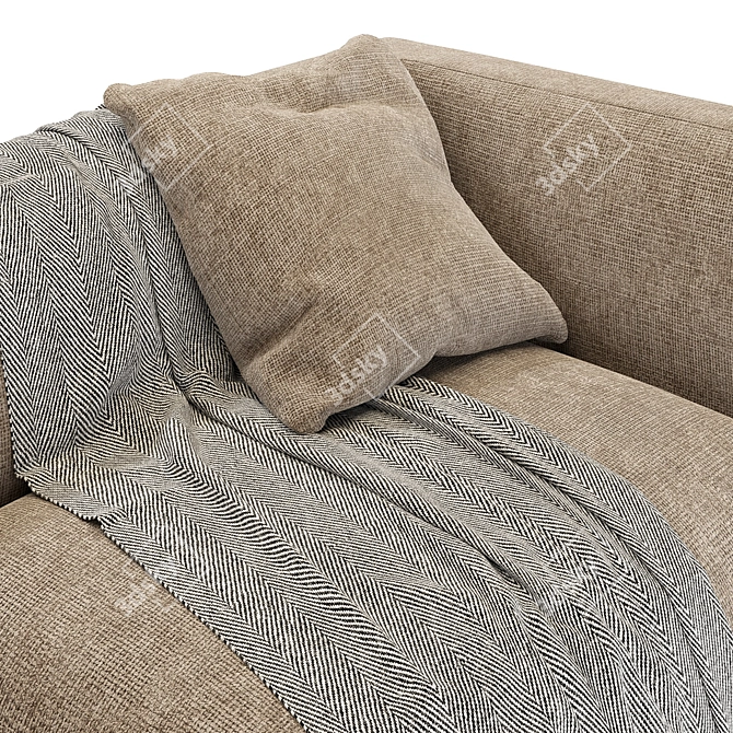 Eichholtz Firenze Fabric Sofa 3D model image 5