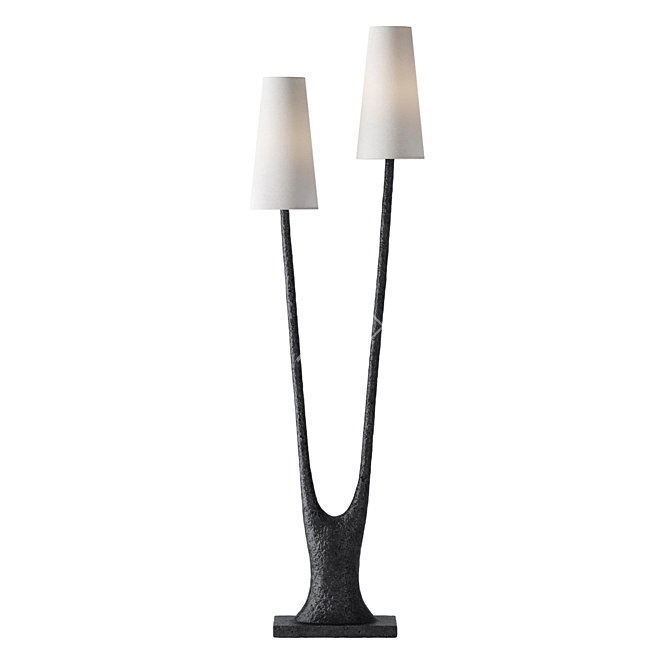 Sleek Lofers Floor Lamp Design 3D model image 1