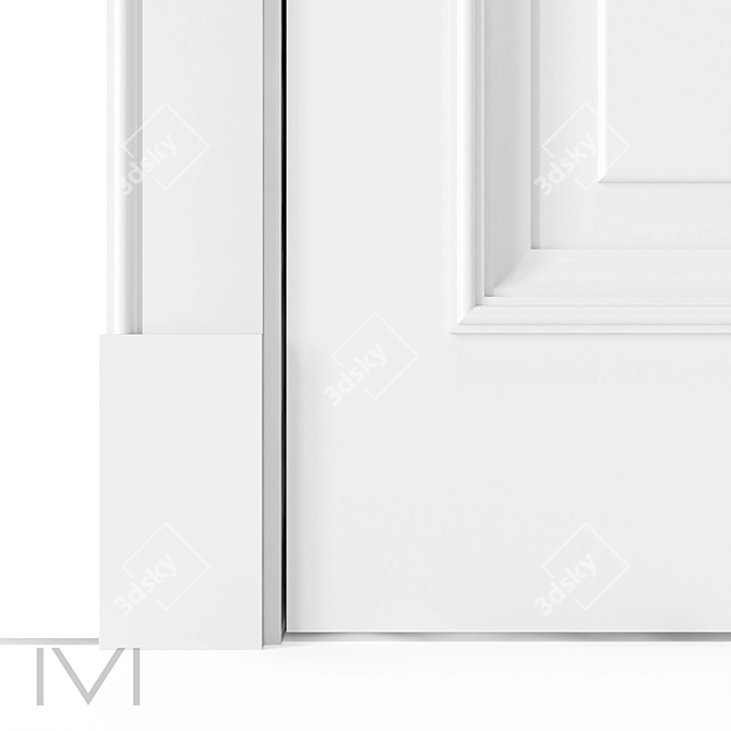 Vienna Series Interior Doors 3D model image 3