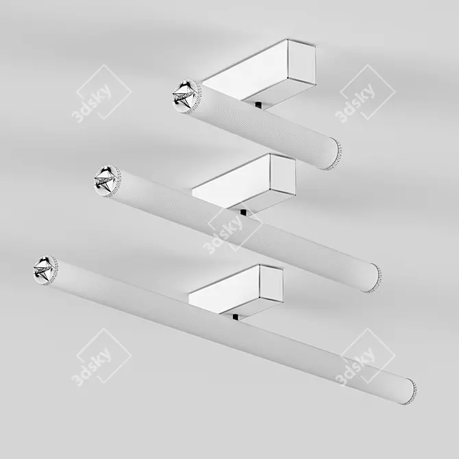 Rotation Cylinder Track Light 3D model image 4