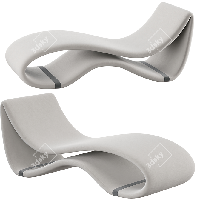 Talenti Breez 2.0 Sunlounger Relax 3D model image 5