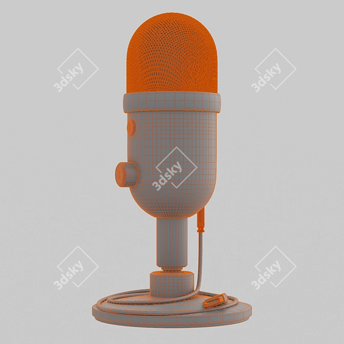 Razer Seiren V2 X 3D-ready 3D model image 5