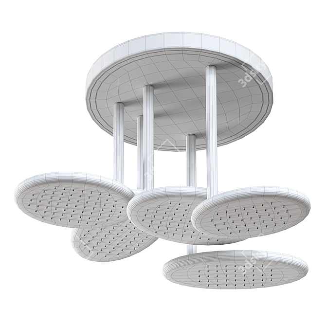 LED Ceiling Shower Moma Meteora 3D model image 5