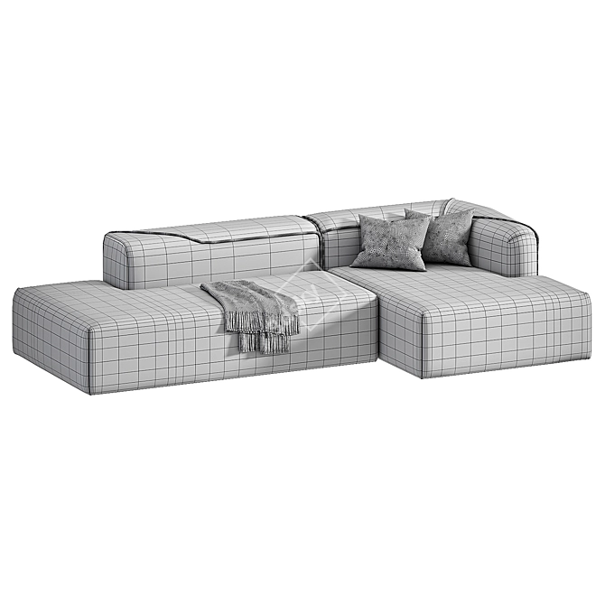  Contemporary Moroso Sofa 2017 3D model image 3