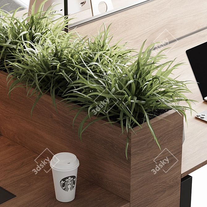 Domino Desk System Compact Solution 3D model image 6