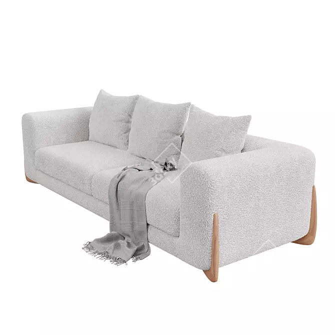Sorrento LORUSSO Sofa Bed 3D model image 3