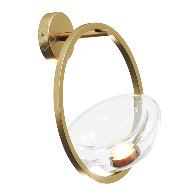  Maytoni Lunare Sconce Wall Light 3D model image 2