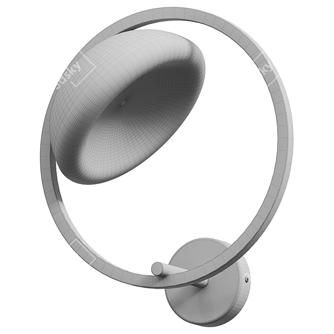  Maytoni Lunare Sconce Wall Light 3D model image 3