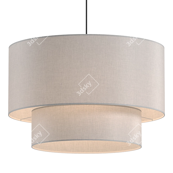  Meadow Duo Pendant Light 3D model image 2