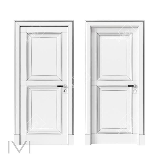Vienna Interior Doors by VIVOMOBILI 3D model image 4