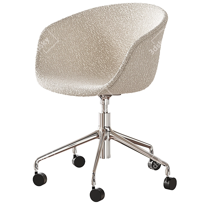 Modern Minimalist Hay Chair 3D model image 1