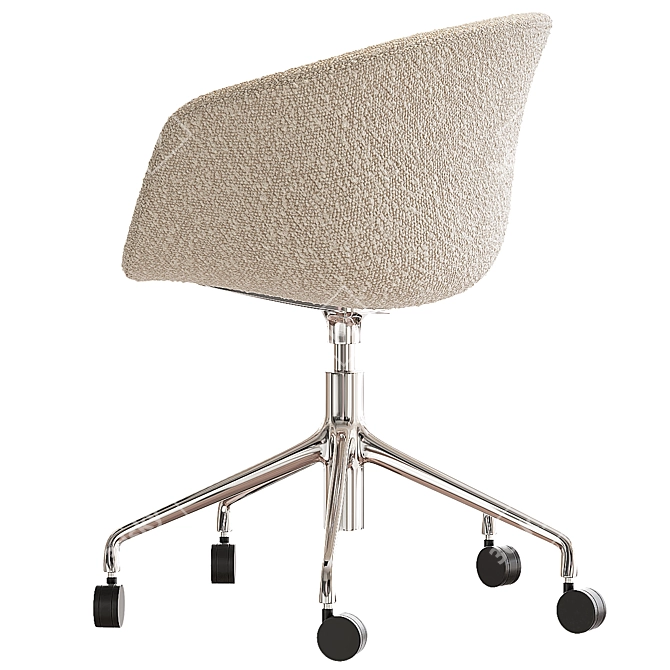 Modern Minimalist Hay Chair 3D model image 5